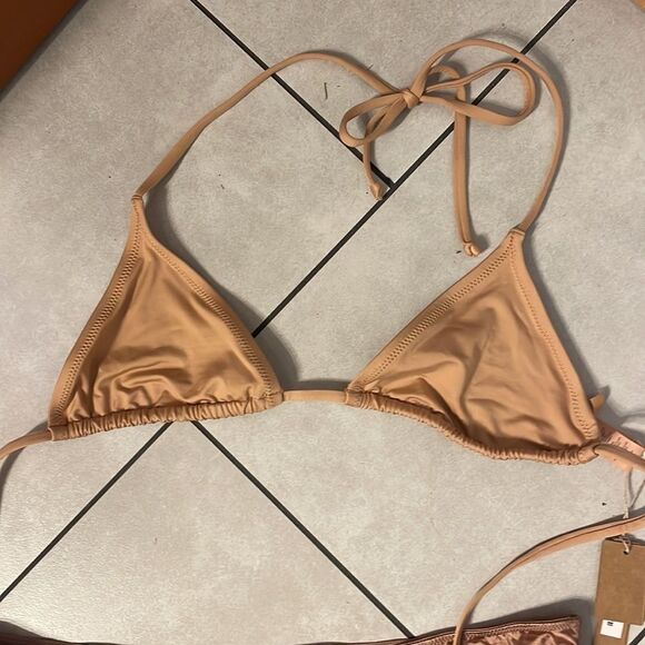 NWT Skims Nude Bikini top and Desert clay bikini bottoms - Picture 6 of 16